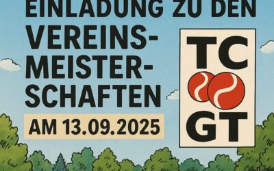 Wer wird Clubmeister 2025? SAVE THE DATE