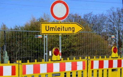 ACHTUNG: Straßensperrung
